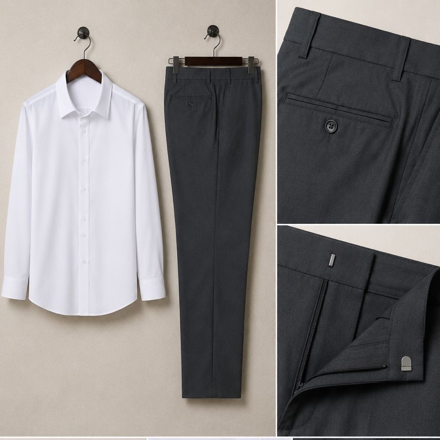 Ensemble complet : chemise+ pantalon. — vue 3