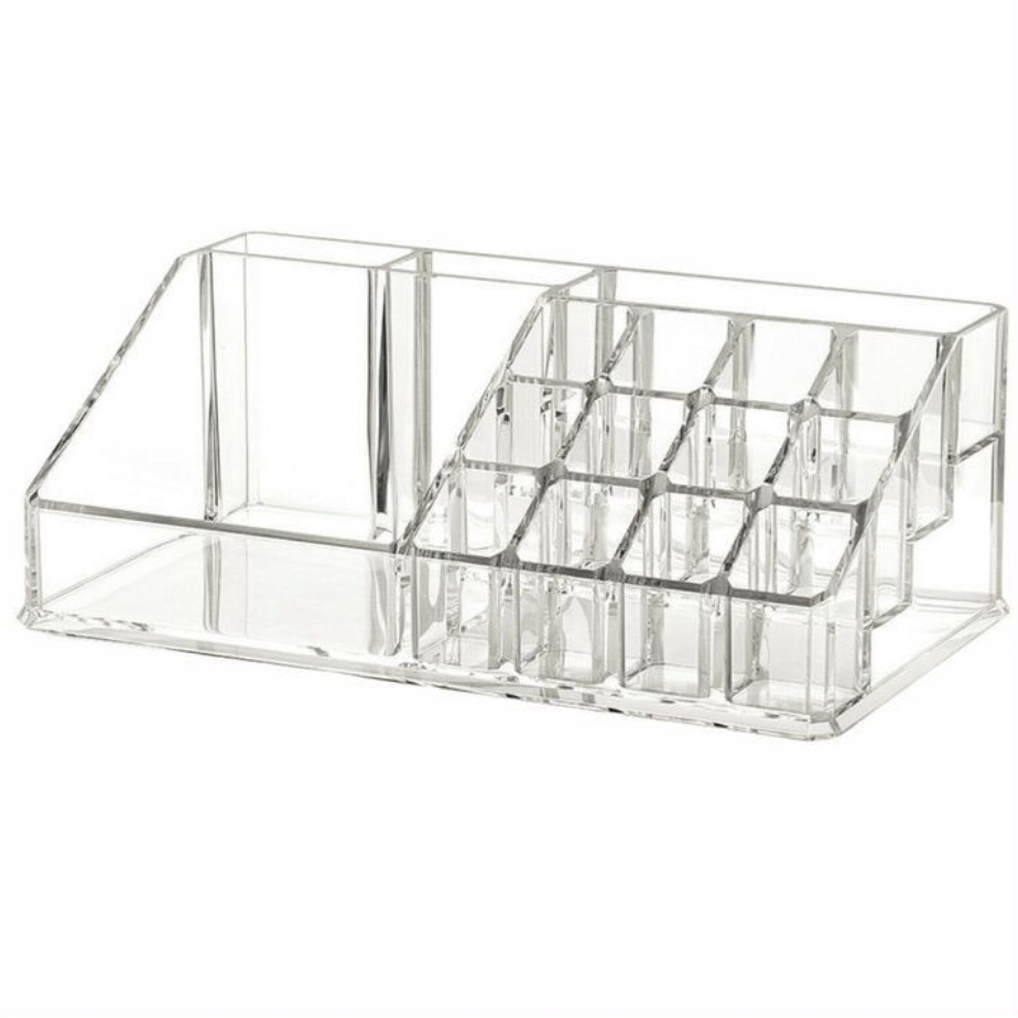 Organisateur de maquillage multifonction en acrylique transparent. — vue 3