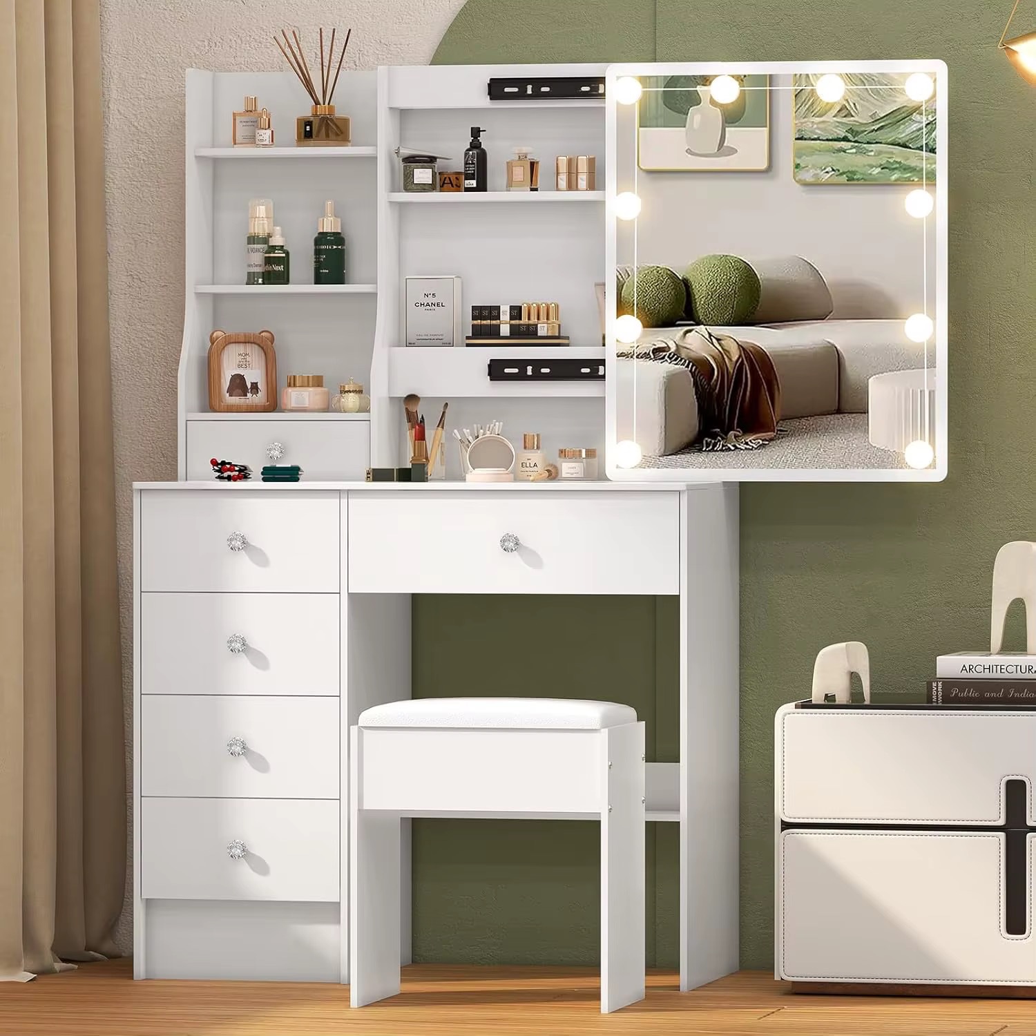 Bureau coiffeuse — vue 2