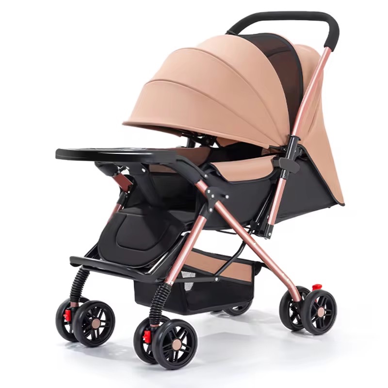 Poussette de luxe pliable pour bébé — vue 4