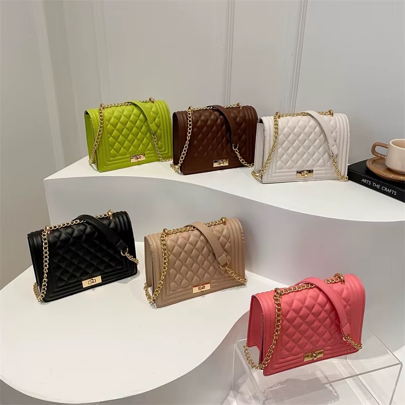 Nouveauté 2024 : Sacs à bandoulière tendance pour femme - Sacs messager à chaîne très populaires — vue 2