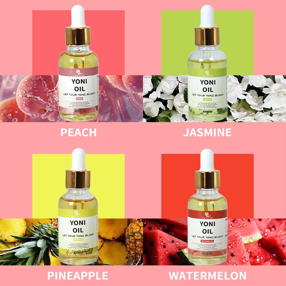 Huile de Yoni aux fruits, hydratant féminin biologique pour la santé vaginale et l'équilibre du pH, éclaircissant et éliminateur d'odeurs, sans cruauté animale — vue 3