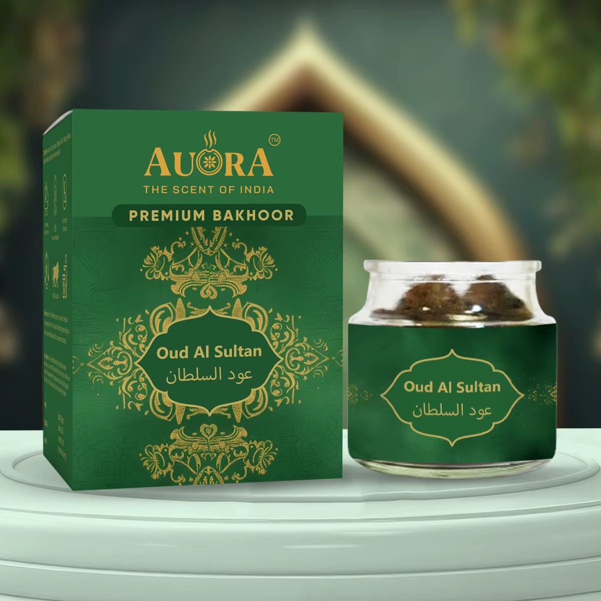 Oud Al Sultan, Oud Arabe Bakhoor Muattar, Encens Oriental pour la Religion, la Maison, la Voiture, l'Extérieur, l'Aromathérapie, Prix d'Usine, Étiquette Personnalisée — vue 2