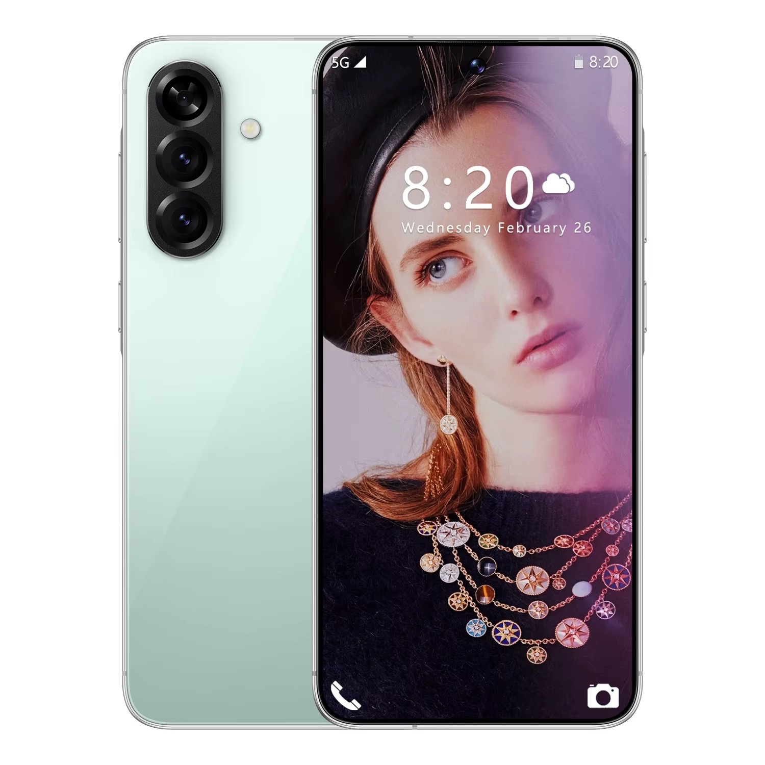 Smartphones originaux A56 5G double SIM, 12 Go de RAM, 512 Go de ROM, charge rapide 65 W, 8+256 Go, version mondiale, téléphone portable neuf — vue 3