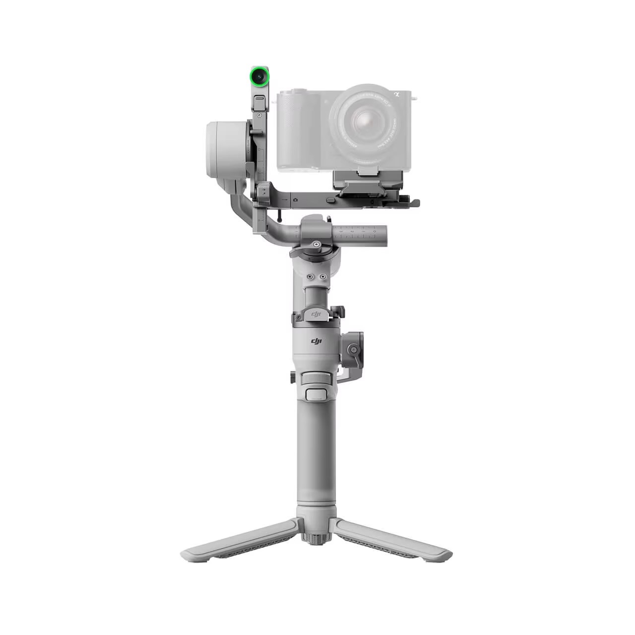 Mini stabilisateur RS 3/4 avec mode de suivi réactif et verrous d'axe automatisés de 2e génération pour téléphone et appareil photo — vue 3
