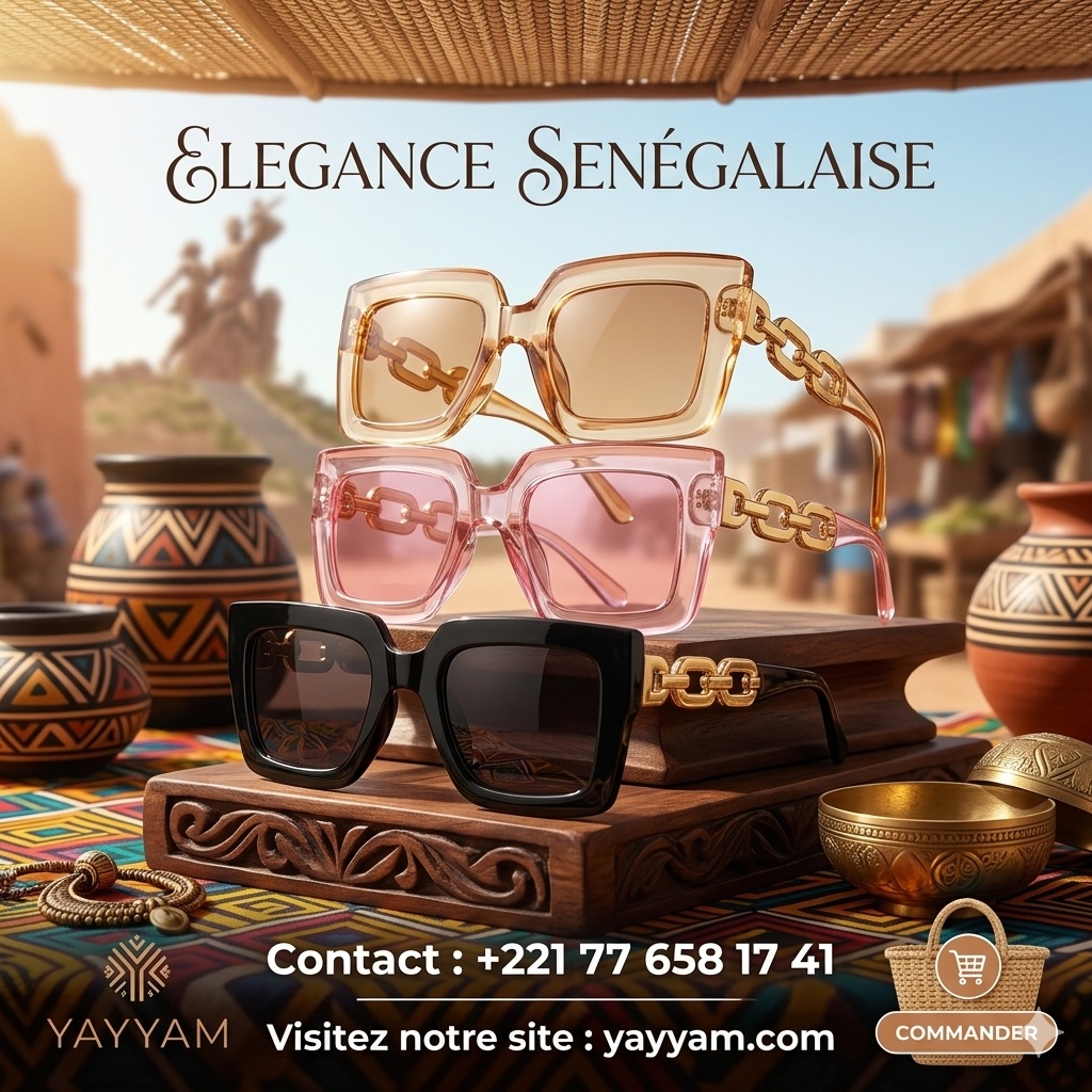 Lunettes Carrées Tendance – L'Élégance à l'État Pur — vue 2