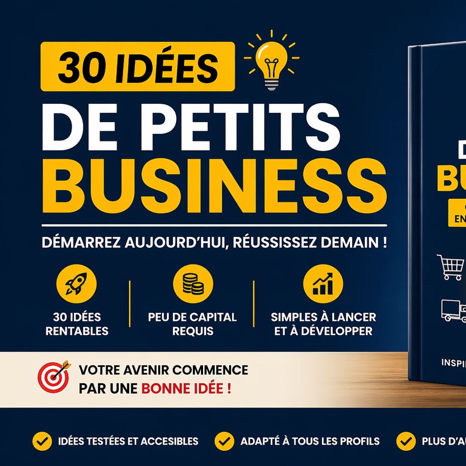30 idées de petits business rentable — vue 2