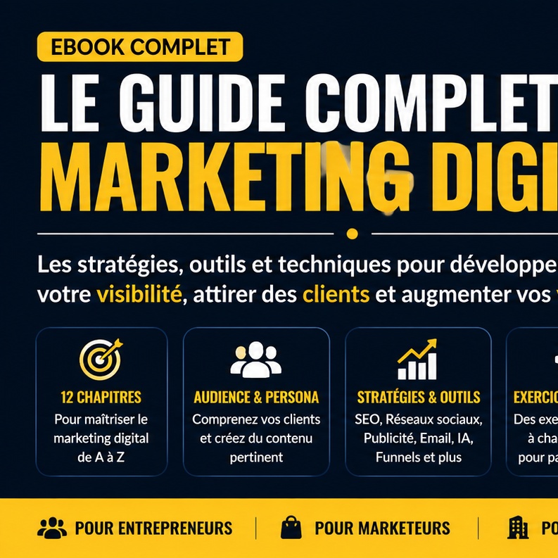 Le seul guide qu'il vous faut pour être un expert en marketing digital — vue 2